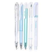 5pcs Pastel Gel Ink Pen Set 3pcs Ink Pens 2pcs Highlighter - Temu