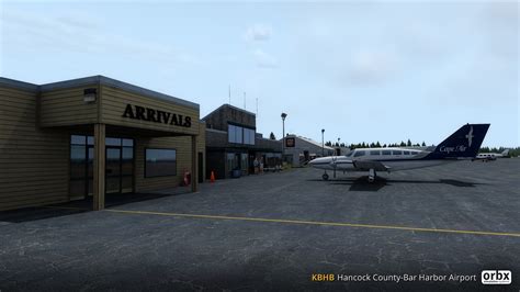 KBHB Bar Harbor Airport - Orbx