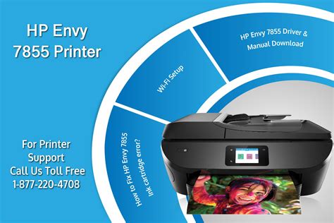 Easy HP Envy 7855 Setup Support | Printer, Printer driver, Hp printer