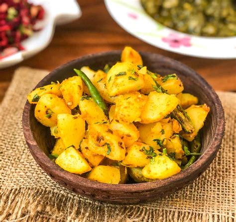 Jeera Aloo Sabzi - Roasted Potatoes With Cumin Seeds by Archana's Kitchen