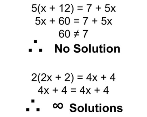 One Solution Equation Example - Tessshebaylo