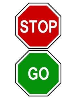 Printable Stop And Go Signs - ClipArt Best