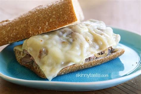 Roast Beef Sandwich with Melted Swiss & Onions