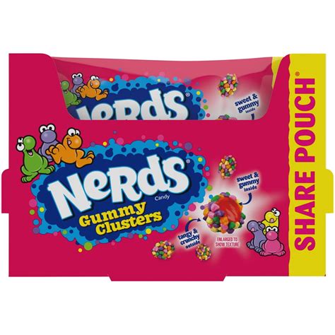 Nerds Gummy Clusters Candy, 3 Oz, 12 Count - Walmart.com - Walmart.com