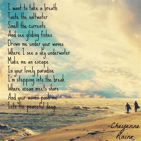 sunrise ocean beach love deep poem poetry sky clouds beautiful peace escape paradise