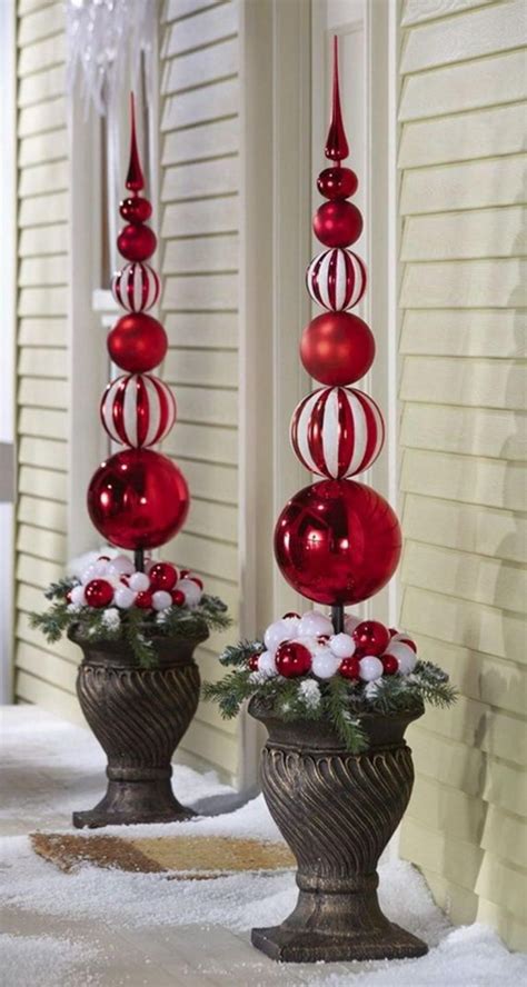 25 décorations de Noël extérieures incroyables! | Christmas porch decor, Beautiful christmas ...