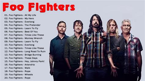 Foo Fighters Greatest Hits Full Album - Best Songs Of Foo Fighters Nonstop Playlist - YouTube