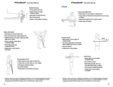 Printable Theraband Exercises For Arms