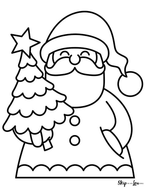 The Best Santa Coloring Pages To Color This Season | Santa coloring ...