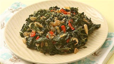 Resep Tumis Daun Singkong Bumbu Iris, Menu Tumisan Sederhana yang Bikin ...