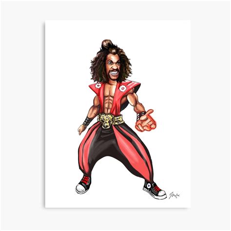 "last dragon sho nuff" Canvas Print by ValiantSloth | Redbubble