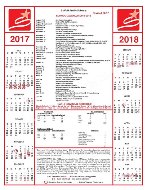 Suffolk Public Schools Calendars – Suffolk, VA