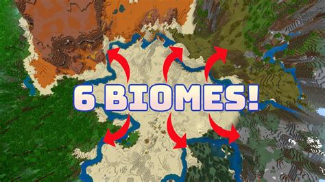 Best Minecraft Bedrock Edition Seed Ever (6 Biomes at Spawn) - YouTube