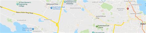 Manikonda, Hyderabad: Map, Property Rates, Projects, Photos, Reviews, Info