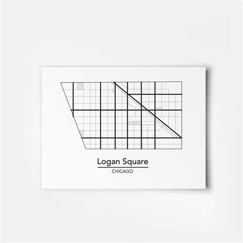 Logan Square - Chicago Neighborhood Map — ThisCityMaps