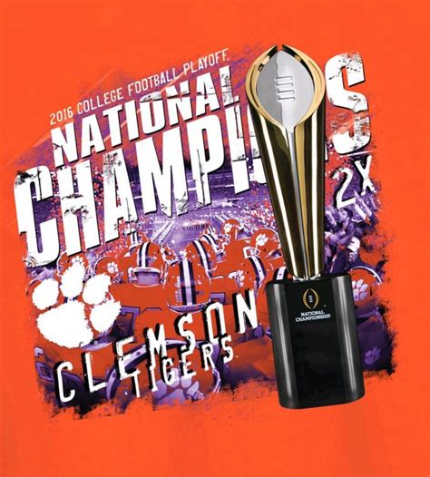 Clemson National Champions 16' | Clemson football, Clemson football players, Clemson