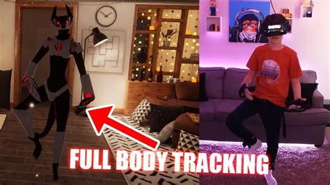 FULL BODY TRACKING | VRCHAT Showcase - YouTube