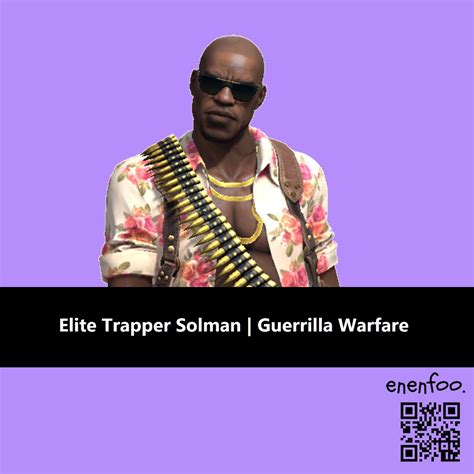 ELITE TRAPPER SOLMAN GUERRILLA WARFARE CS2 AGENTS SKINS KNIFE ITEMS ...