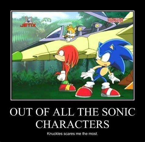 Creepy Knux by GamerGuy269 on deviantART | Sonic, Sonic funny, Sonic heroes