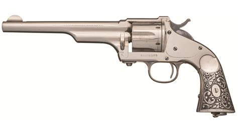 Merwin, Hulbert & Co. Army Model Revolver with Silver Grips | Rock ...