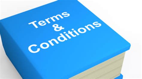 Terms and Conditions