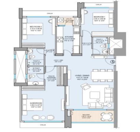 Godrej Horizon Wadala Floor Plans - Wadala, Mumbai