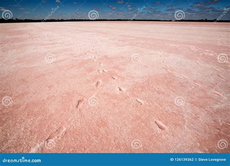 Pink Lake Victoria Australia Stock Photo - Image of empty, landscape: 126139362