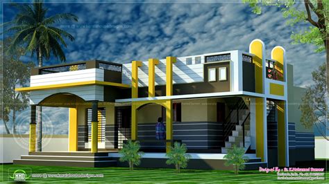 Small house design contemporary style - Kerala home design and floor plans