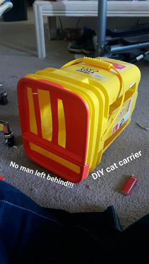 DIY pet carrier | Cat carrier diy, Cat diy, Cat carrier