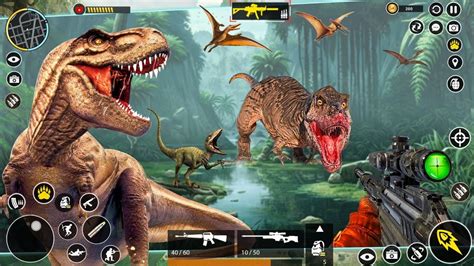 Dinosaur game | Dinosaur Hunter_ Best Hunting Games - YouTube