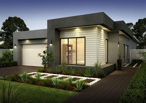 Houses: Modern Single Storey House Ideas | Single floor house design, Facade house, Modern house ...