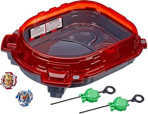 Amazon.com: Beyblade Burst Turbo Slingshock Rail Rush Battle Set ...