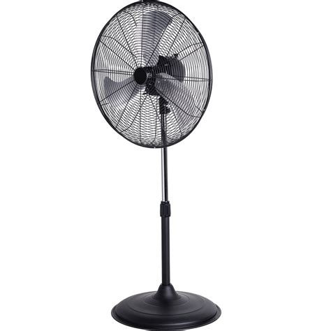 Industrial 3-Speed Oscillating Pedestal Fan - 22"