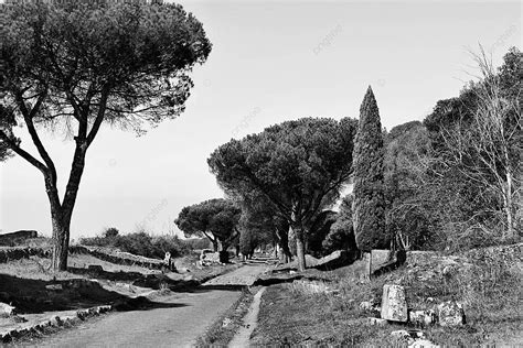 Appia Antica Roma Italy Nobody European Old Photo Background And Picture For Free Download - Pngtree