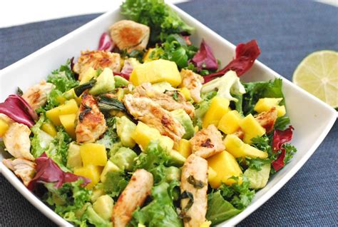 Easy Mango, Chicken and Avocado Salad Recipe - City Cookie