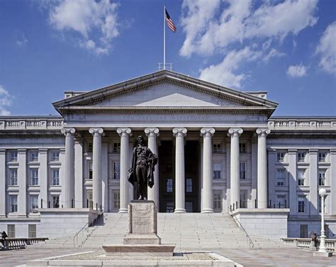 United States Treasury Building, Washington, D.C. - National Historic ...