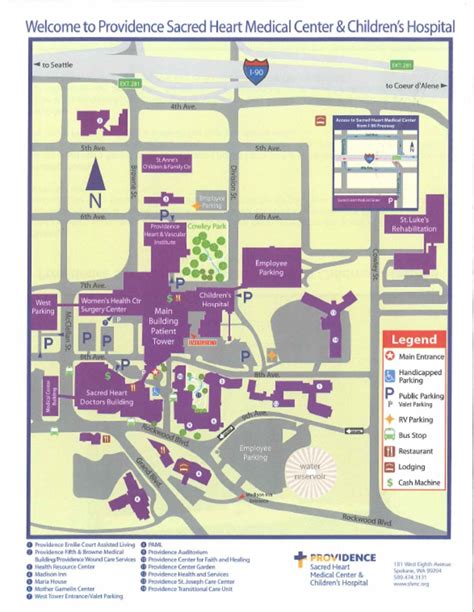 Sacred Heart Campus Map | PDF