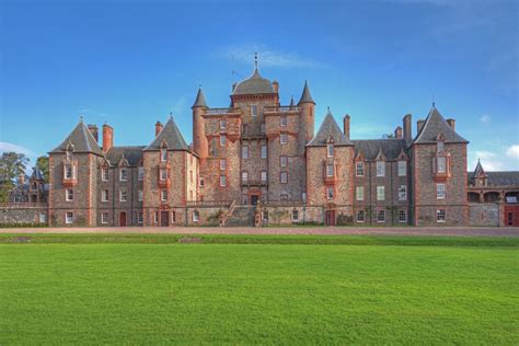 Thirlestane Castle - commissioned by John Maitland, 2nd Earl of Lauderdale, (1670) in Lauderdale ...