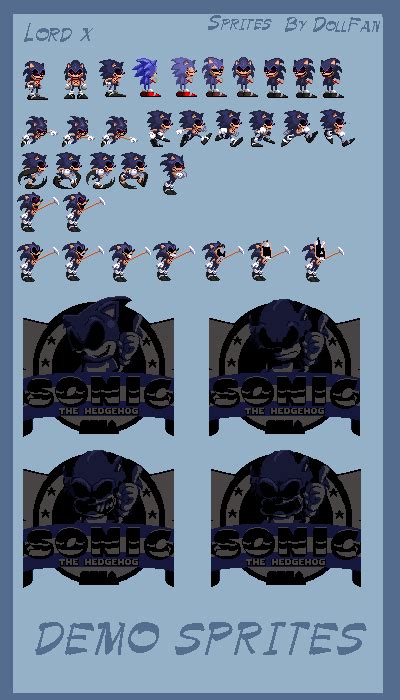 Lord x sprites Sonic.EXE PC PORT by evgeniimurin on DeviantArt in 2022 ...