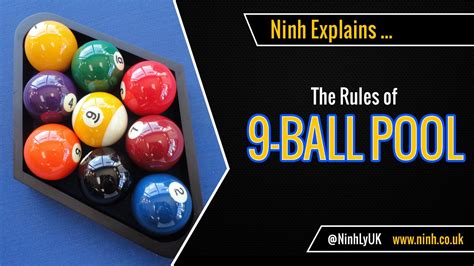 The Rules of 9 Ball Pool (Nine Ball Pool) - EXPLAINED! - YouTube