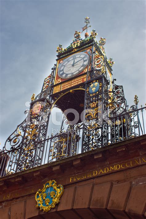 Chester Victorian Clock Stock Photo | Royalty-Free | FreeImages