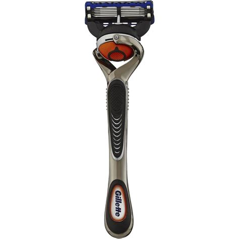 Gillette Fusion Proglide Manual Shaving Razor & Blade Flexball Handle ...