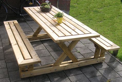 50 Free DIY Picnic Table Plans for Kids and Adults