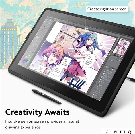 Buy Wacom Cintiq 22 Drawing Tablet with Full HD 21.5-Inch Display ...