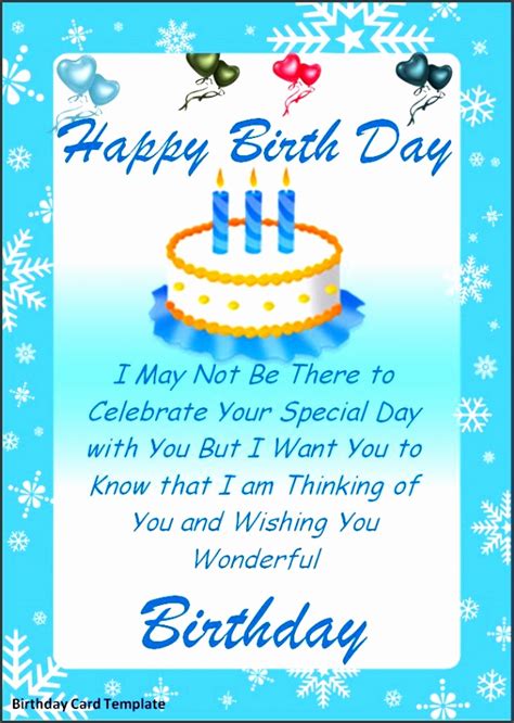 How To Make A Printable Birthday Card In Word - Printable Cards