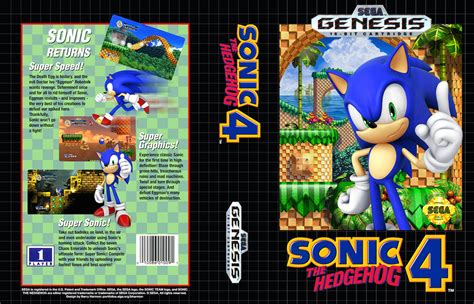 Sonic the Hedgehog 4 SEGA Genesis Cases on Behance