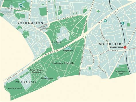 Get A Retro-Style Map Of Your London Borough | Londonist