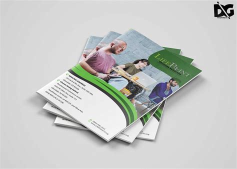 Bi-fold Brochure PSD Template Download Free | DesignHooks