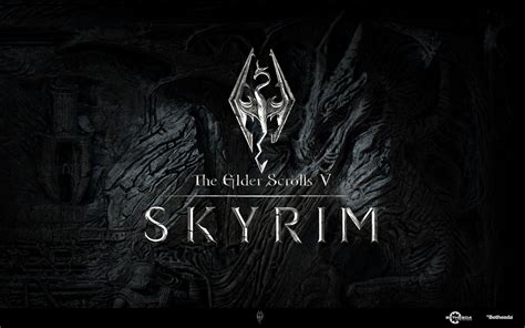 Skyrim Logo Wallpapers - Wallpaper Cave