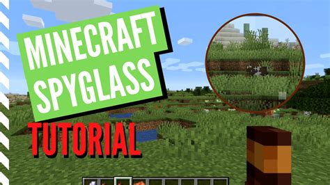 How to Make a Spyglass in Minecraft (Telescope Tutorial)